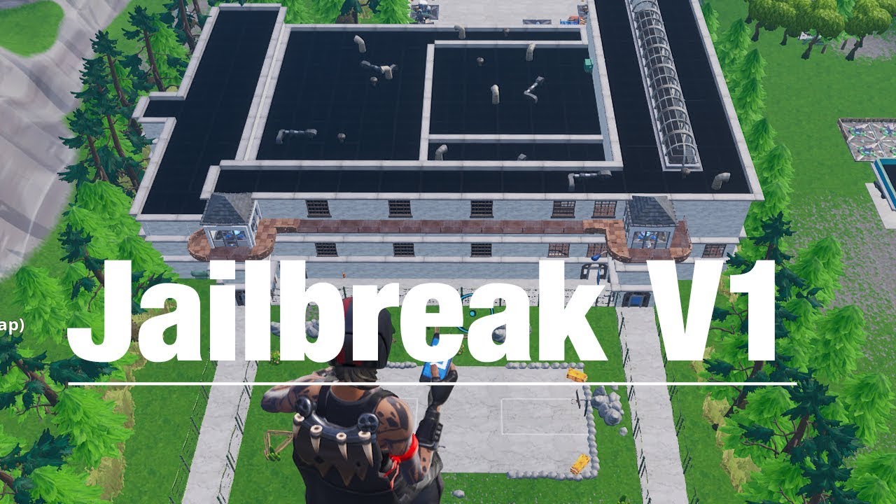 Jailbreak Gamemode On Fortnite V1 Prison Map Creative Mode Youtube