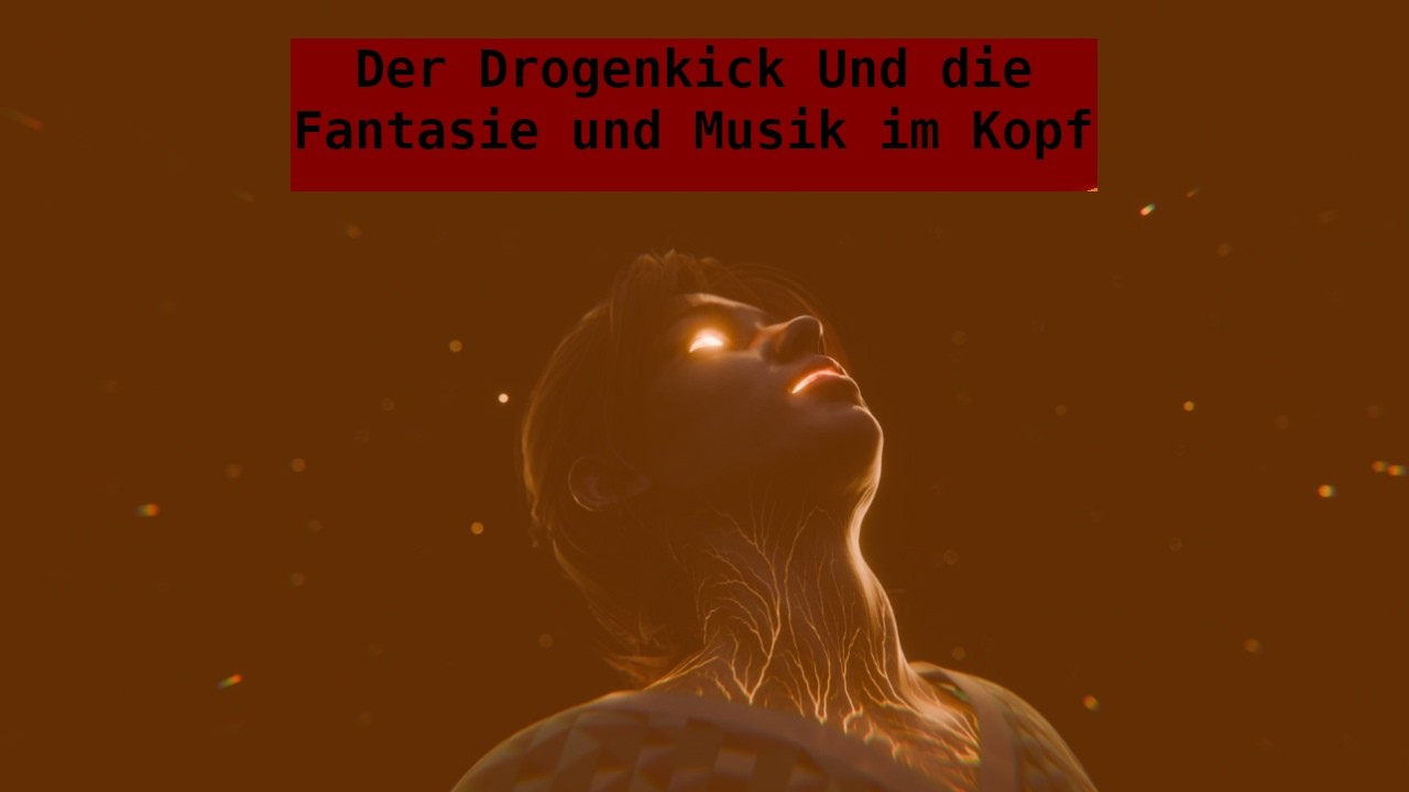 Der Drogenkick Und die Fantasie und Musik im Kopf