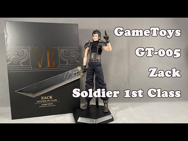 ToysBoxing 玩具開箱] GameToys GT 005 Zack Soldier 1st Class - YouTube