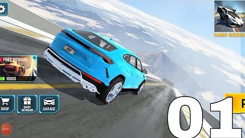 Mega Car Crash Simulator - Gameplay Walkthrough Part 1 Tutorial Level 1-10 (iOS, Android)