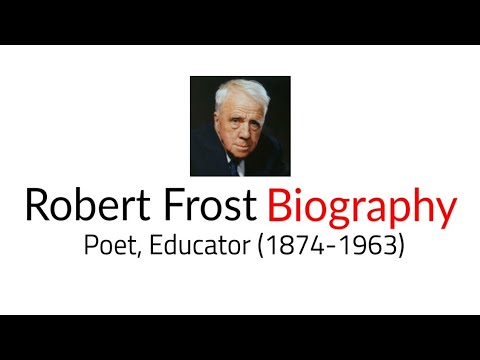 biography of robert frost in hindi