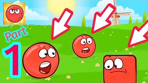 Red Ball 4 - Gameplay | Part 1  Levels 1-6 (iOS, Android)Full  Gameplay  Android Game.