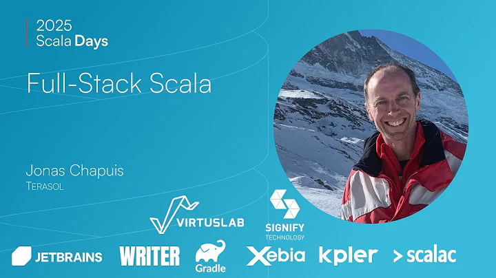 Jonas Chapuis: Full stack scala [Scala Days 2025]