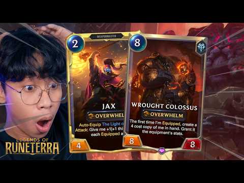 WEAPONMASTER PRINTER ?? | Wrought Colossus + Jax | Legends of Runeterra