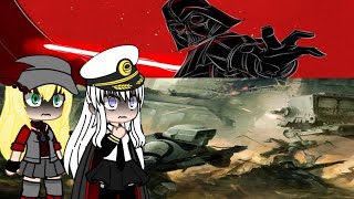 Azure lane react to commander as darth vader and the galactic empire *again some mistakes*