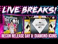 Wednesday night breaks  recon release day  diamond icons  prizm nba  more rgl 28402850