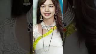 Who looks beautiful in traditional dress