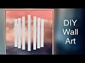 How to Make an Abstract Cityscape w/ Tape and Spray Paint