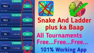 🏅Snake And Ladder plus Ka Baap | New Gaming Earning App | Snake And Ladder plus Hack Trick |🤑 screenshot 5