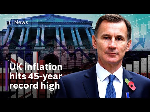 Uk inflation hits 45-year high - as cost of living soars