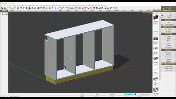 Using Template to Cut a Cabinet in PYTHA