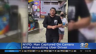 NYPD: Man Captured On Camera After Assaulting Uber Driver