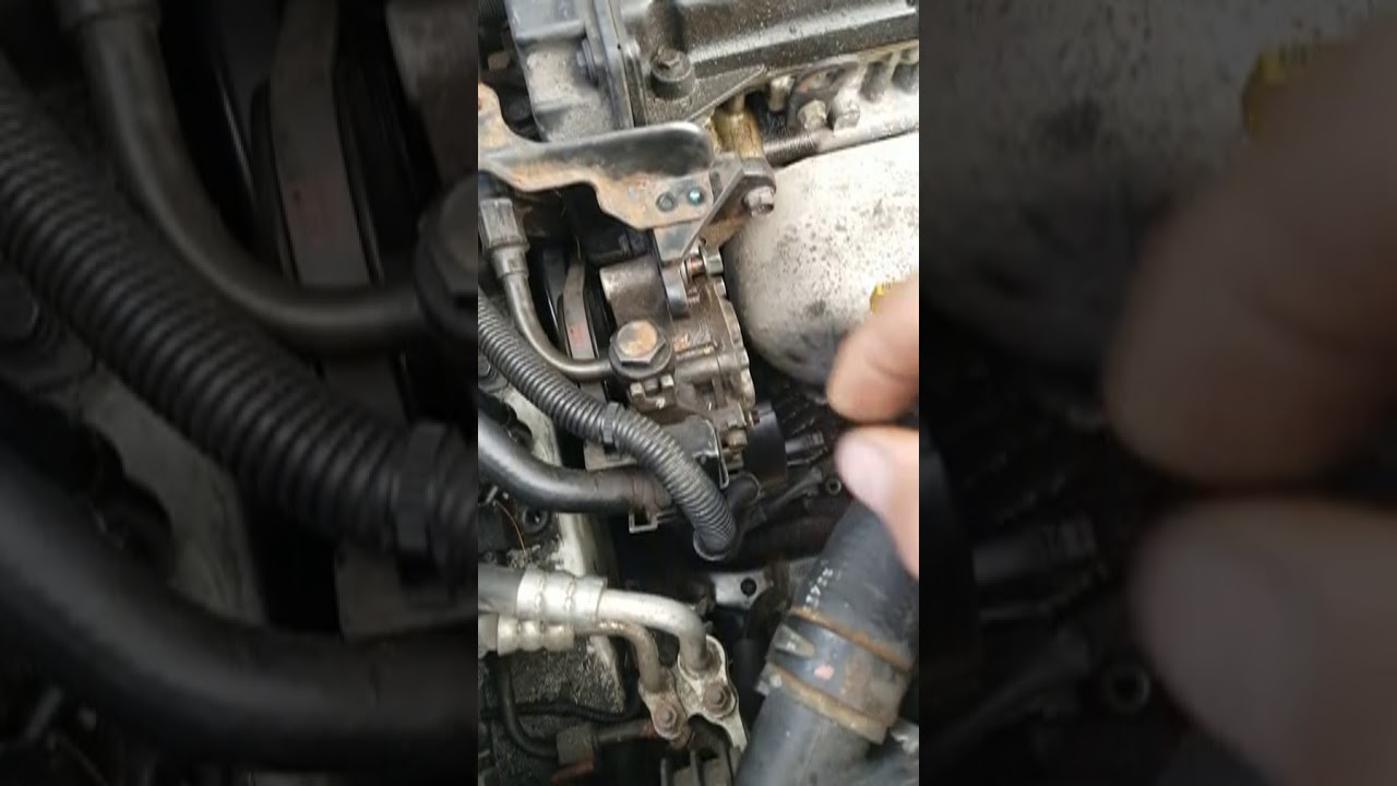 How to put an alternator in a 07 Hyundai tucson 2.0 YouTube