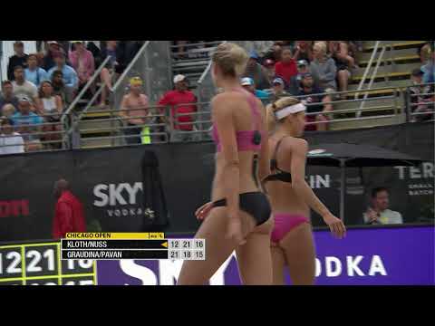 AVP Chicago Open | Kloth/Nuss vs. Graudina/Pavan | Stadium Court | Gold Series