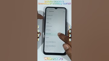 Infinix Smart 6 Developer Options Enable/disable 2025 || Infinix Smart 6 Developer Setting on/off