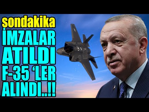 #sondakika İNANILMAZ HABER..!! 375 ADET F35 SA-VAŞ UÇAĞI İÇİN İMZALAR ATILDI..!!