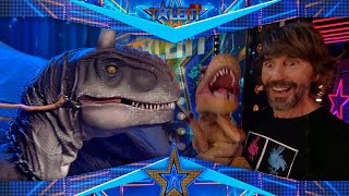 OMG! DINOSAUR INVASION for A GOOD CAUSE | Auditions 11 | Spain's Got Talent 2022