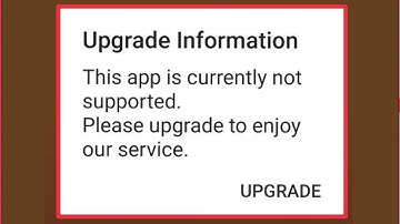 IRCTC Rail Connect Fix Upgrade information this app is currently not  supported please upgrade