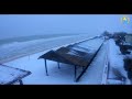 Кирилловка. Все побережье покрылось белоснежным покрывалом. Настоящая зима пришла. 22 декабря 2020