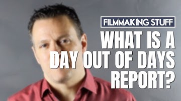 What is a Day Out of Days Report?