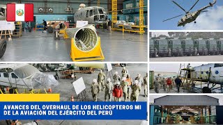 Avances de la recuperación de los helicópteros rusos del Ejército del Perú #peru