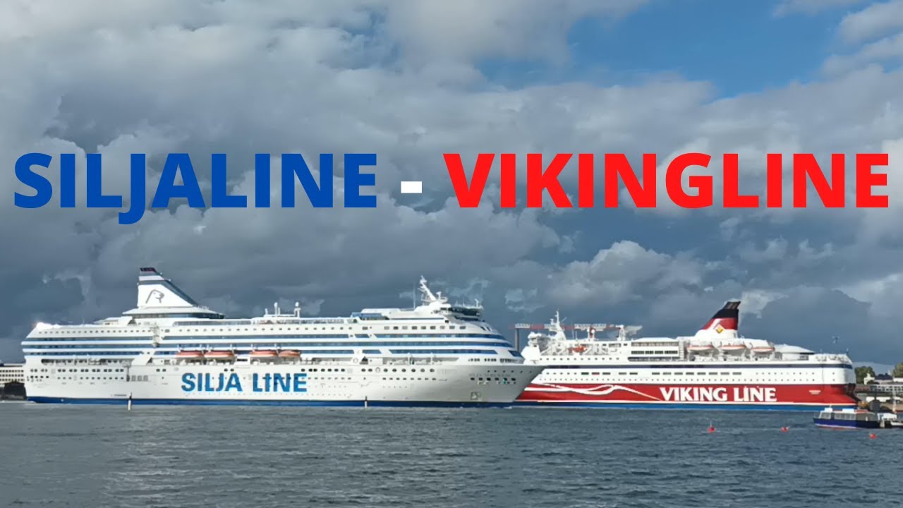 Silja Line And Viking Line Operate Between Finland, Sweden And Estonia. -  YouTube