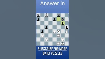 Can you find the best move for white? #shorts #chess