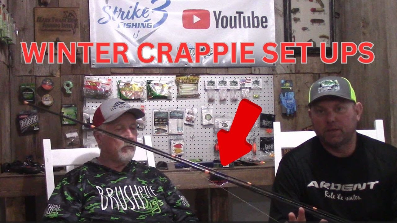 Winter Crappie Fishing Set Ups...All you need to know is this! Catch