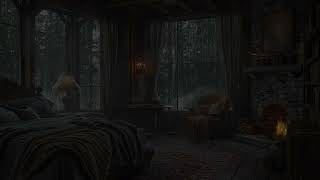 Fire’s Whisper and Rain’s Lullaby: A Cozy Harmony for Emotional Healing, Restful Sleep & Meditation