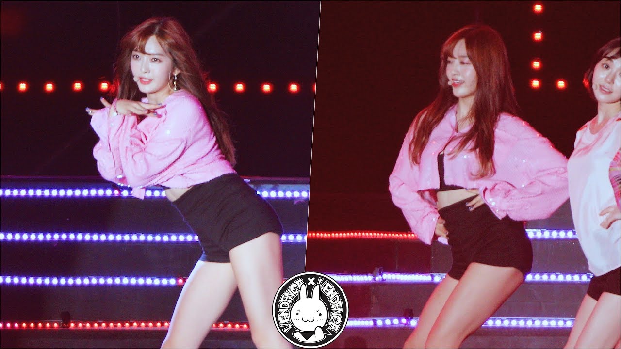 180909 AOA 찬미 직캠 '심쿵해(Heart Attack)' 에이오에이(Chan Mi) Fancam @2018 대구로 K-POP 페스티벌 두류야구장 By 벤뎅이