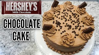 Hershey's chocolate cake recipe | the best easy moist