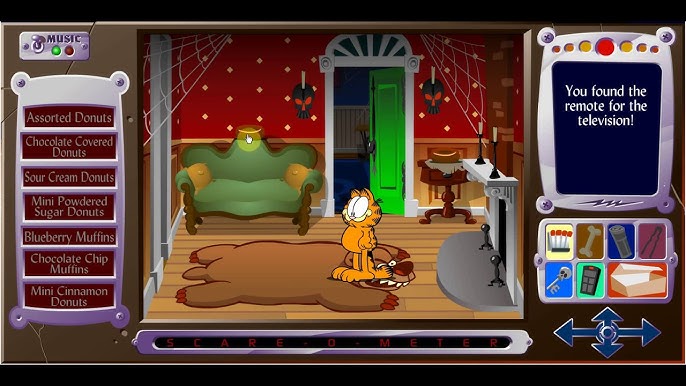 garfield game friv