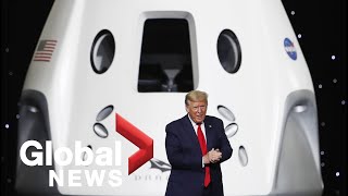 NASA, SpaceX launch: Trump says launch has filled country with \\