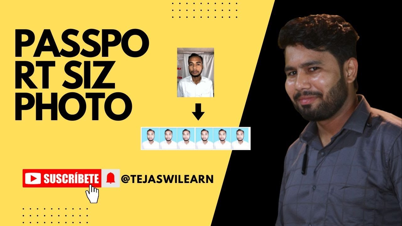 New Shop Walo Ke Liye Full Training 🔥 | Passport Size Photo Banana Sikhaye (Step by Step 