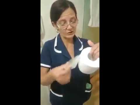 Tutorial para usar papel higiênico
