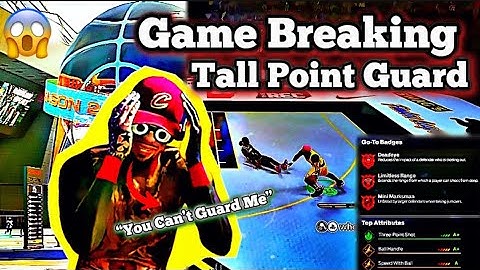 Best All Around 6”6 Point Guard Build ❗️