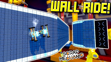 103.8 IQ WALL RIDING CHALLENGES! - Scrap Mechanic Challenge Mode