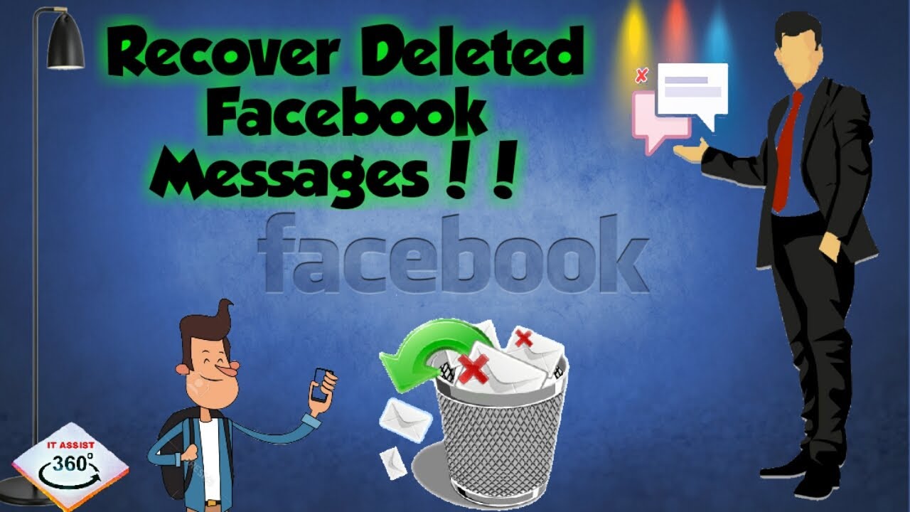 How to recover deleted Facebook messages "NEW TRICKS" Get back