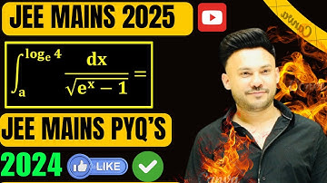 JEE MAIN PYQ 2024 ( 8 April  - shift 2  )  || Integration  PYQ || IIT JEE Class12