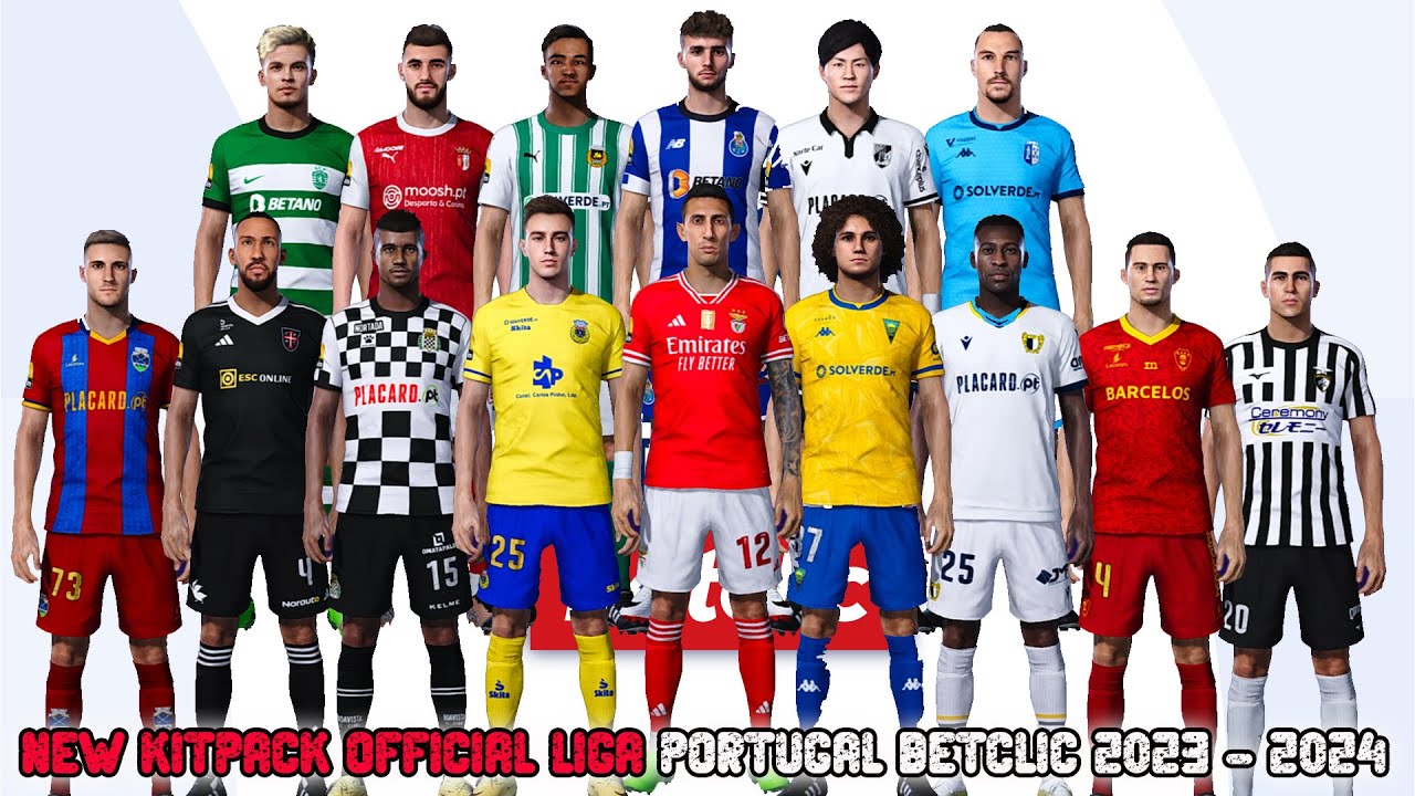 🇵🇹 Liga Portugal Kits for 2023/24. @ligaportugal