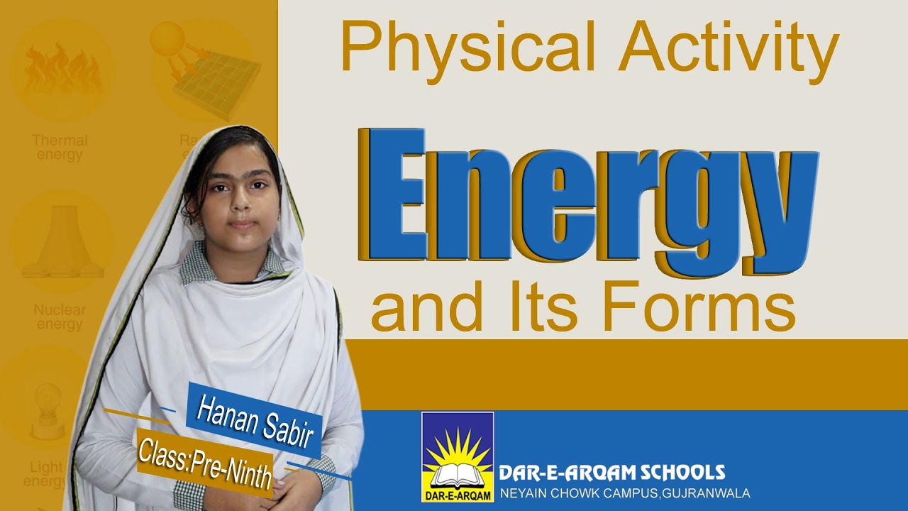 Energy And Its Forms | Class:Pre-Ninth | Hanan Sabir - YouTube