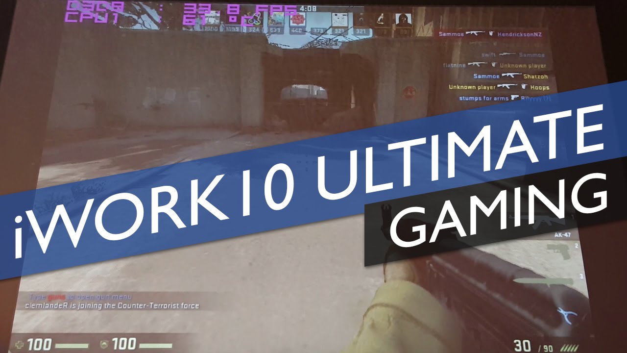 Cube iWork10 Ultimate Gaming Review With Thermals (Windows)