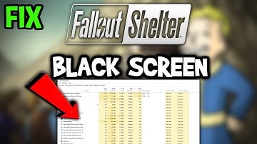 Fallout Shelter   – How to Fix Black Screen & Stuck on Loading Screen