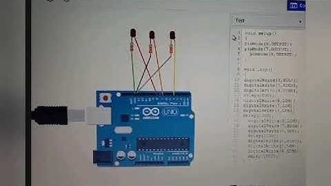 การทำไฟกระพริบด้วยโปรแกรม tinkercad