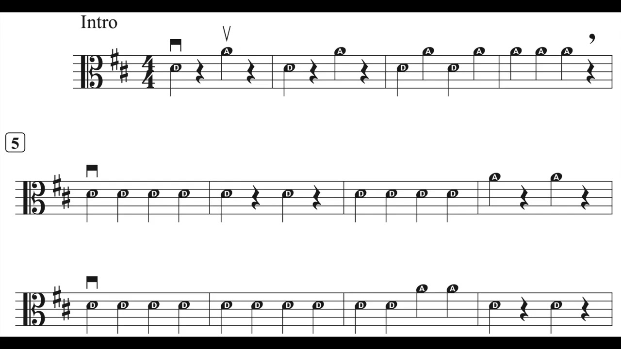 Fiddler's Hoedown - viola play along