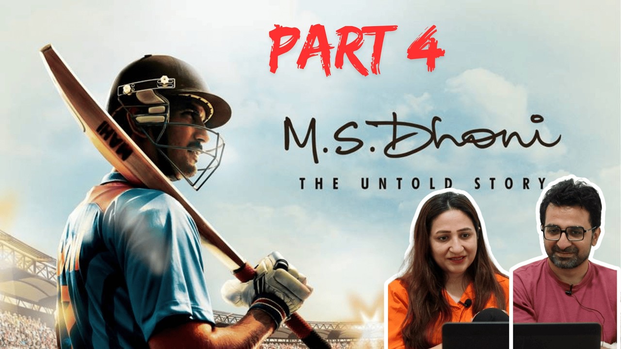 Pak Reacts to MS Dhoni -The Untold Story Part 3 | Biopic of a Legend | Full Motivation Movie