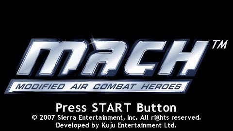 M.A.C.H. Modified Air Combat Heroes PSP Playthrough - Mario Kart & Star Fox Had A Baby