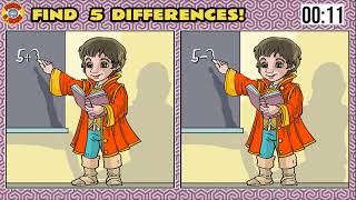 Find five differences,Spot The Difference #146 screenshot 5
