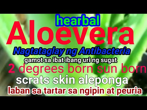 Video: Paano Gumamit ng Aloe Vera upang Gamutin ang Paninigas ng dumi