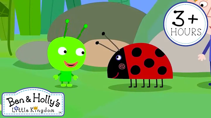 Ben and Holly's Little Kingdom ✨ Gaston the Ladybird Meets an Alien! 🐞 Kids Videos